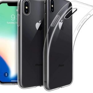 UVR Ultra Slim Transparent Silikon fodral till iPhone XS max