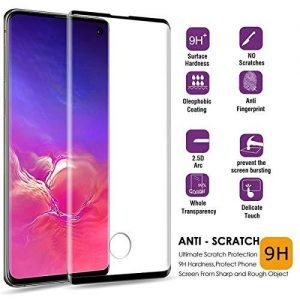 Top kvalitet  heltäckande skärmskydd för  Samsung S10