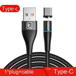 Twitch Magnetisk kabel svart