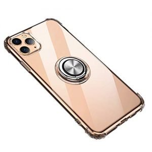 tunn fodral med ring för iphone 12 mini|guld