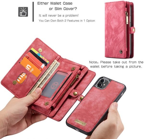 caseme 008 för iphone7plus/8plus röd - Image 3