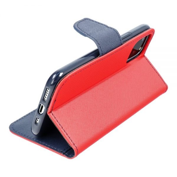 Fancy Book case for IPHONE 12 / 12 PRO röd - Image 8