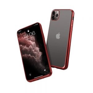 Forcell NEW ELECTRO MATT-fodral till IPHONE 12 PRO MAX röd