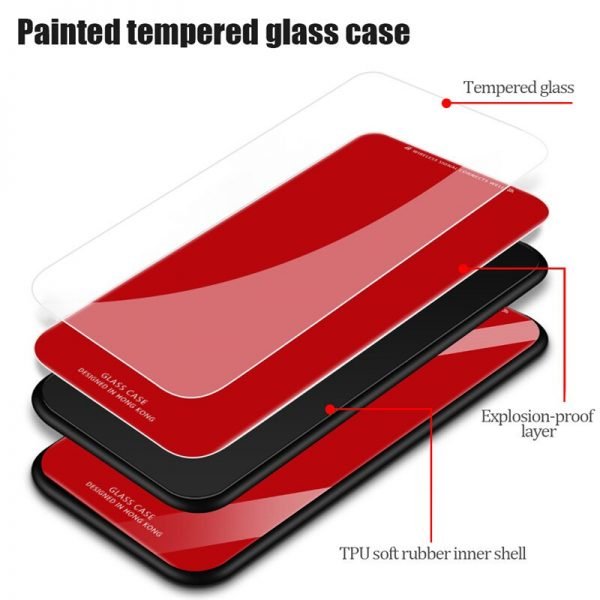 GLASfodral till IPHONE 12 PRO MAX svart - Image 3