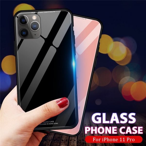 GLAS Fodral till IPHONE 12 MINI röd - Image 2