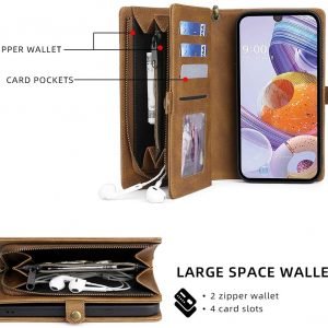 CaseMe 018 för Iphone 12  Plånboksfodral|brun