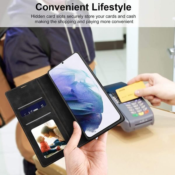 CaseMe 013 för iphone 7/8 plus  Plånboksfodral|svart - Image 2