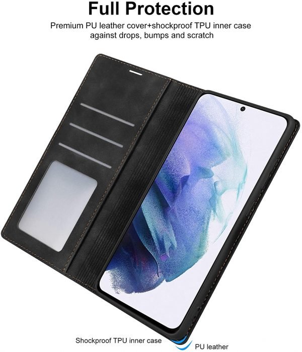 CaseMe 013 för iphone 7/8 plus  Plånboksfodral|svart - Image 3