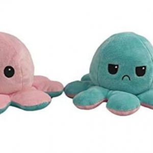 The Original Reversible Octopus Plushie svart