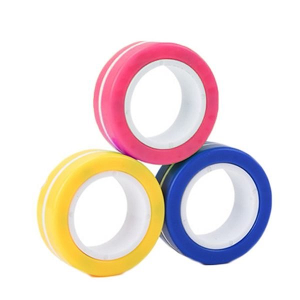 (3-Pack)Magnetkulor Fidget Toys rosa - Image 2