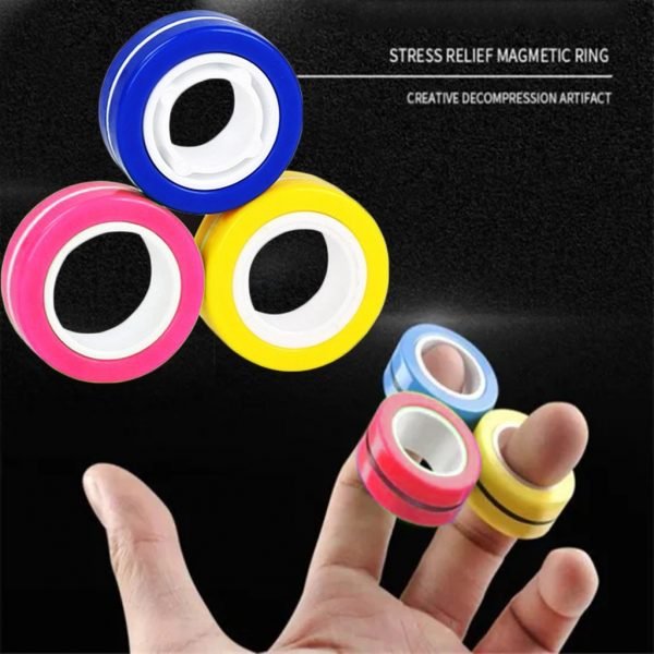 (3-Pack)Magnetkulor Fidget Toys rosa