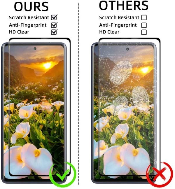 (2-pack ) Galaxy S21plus skärmskydd 9H hårdhet / fingeravtryck - Image 6