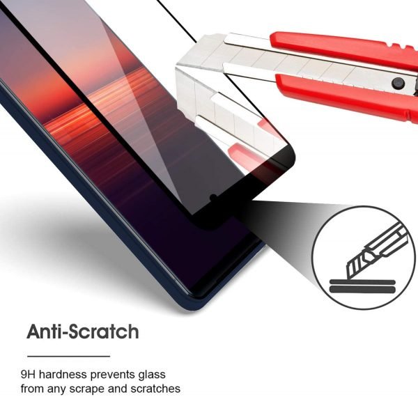 [2-pack] Härdat glas för Sony Xperia 5 II skärmskydd - Image 6