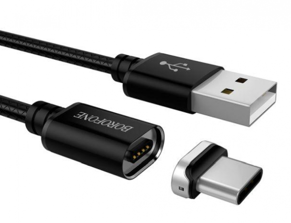 1.2M BOROFONE  Magnetic cable -USB-C