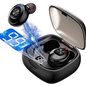 Xg8-tws Bluetooth-hörlurar med lång batteritid svart