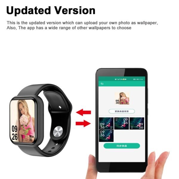 Z Fitness Tracker Sport klocka - Image 4