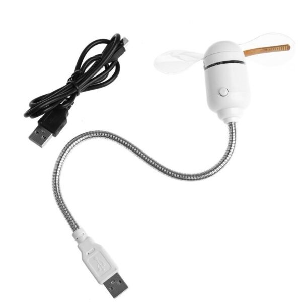 USB  fläktkylning med USB LED-lampa - Image 3