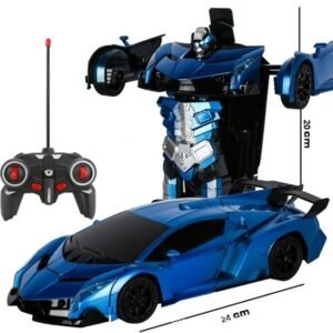 Transformer  bilkörning Sportbilar driver blå