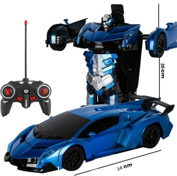 Transformer bil blå