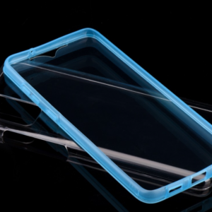 TPU fodral fram och back för Samsung S21 blå