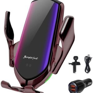 Trådlös billaddare Auto-klämma med usb billaddare