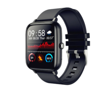 smart klocka|svart