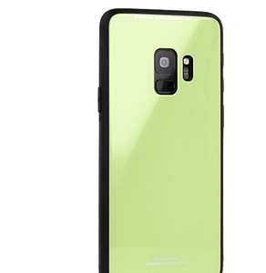 GLASS Case for Samsung Galaxy S9 Plus Lime