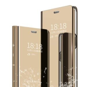 Topp kvalitet Flipcase för Samsung Galaxy S10 PLUS, guld