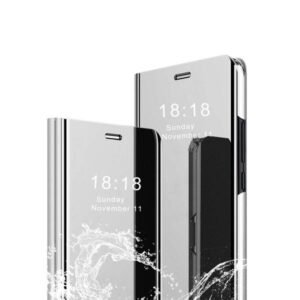 Flipcase för Samsung A14 silver