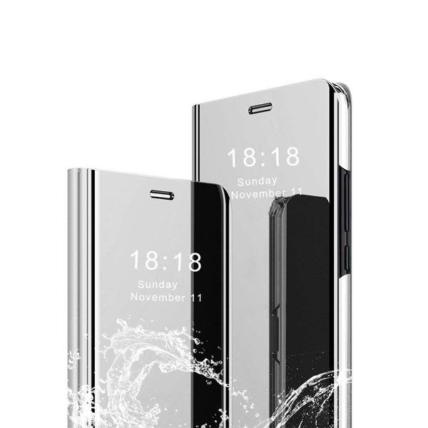 Flipcase för Samsung A14 silver