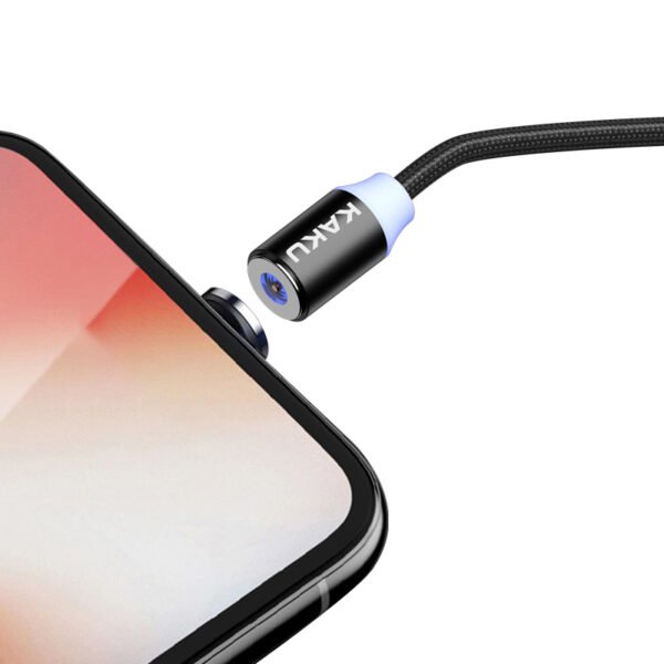 usb-c magnet laddare svart - Image 2