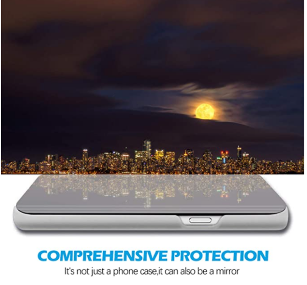 Flipcase för  iphone 13mini silver - Image 4