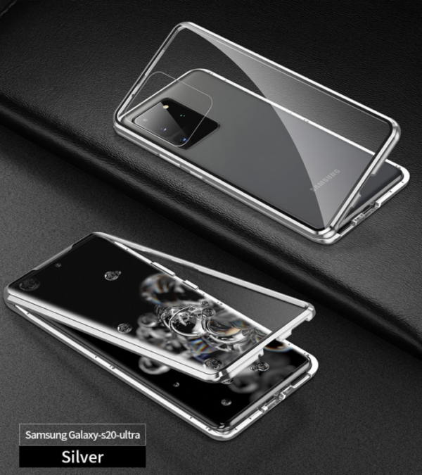 metallfodrall till Samsung S20 silver
