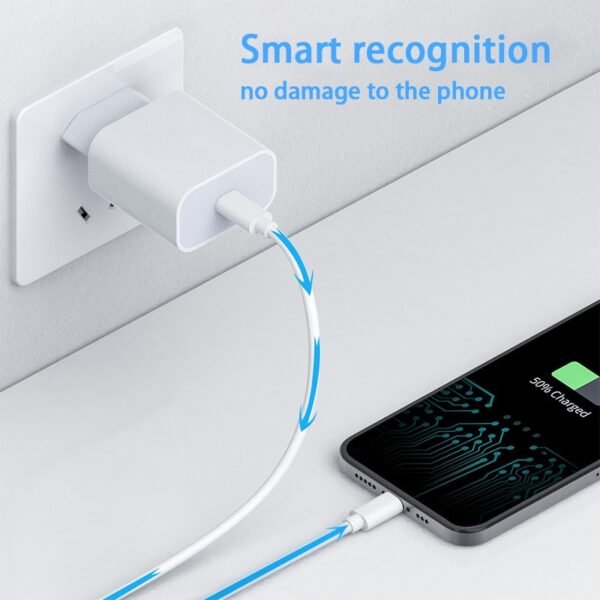 2 st iphone 15/16 laddare med 2 m kabel - Image 5