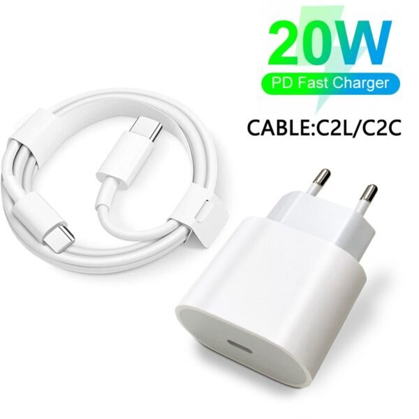 2 st iphone 15/16 laddare med 2 m kabel
