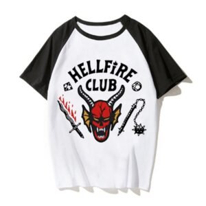 Stranger Things 4 Långärmad  T-shirt Hellfire