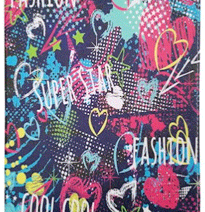 Universal fodral graffiti tjej  9-10"