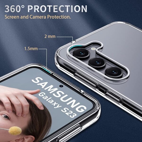 Tunt fodral 1 mm för Samsung Galaxy S23 plus