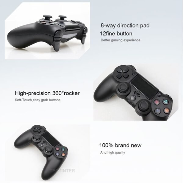 Trådlös Bluetooth Gamepad för PS4 - Image 6