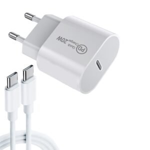 20W  iphone 15 snabbladdare med 1m kabel