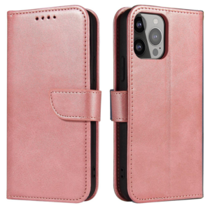 Smart Magnetic Elegance iPhone 15 Plus rosa
