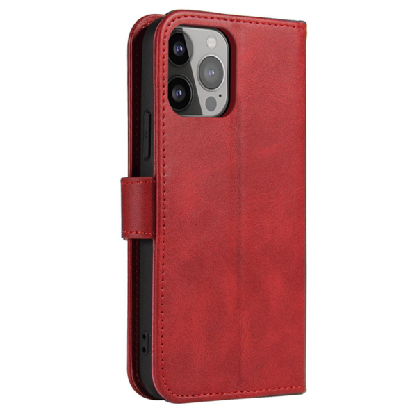 Smart Magnetic Elegance iPhone 15 Pro röd - Image 6