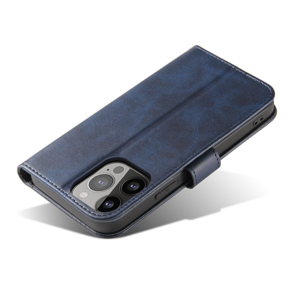 Smart Magnetic Elegance iPhone 15 Plus blå - Image 3