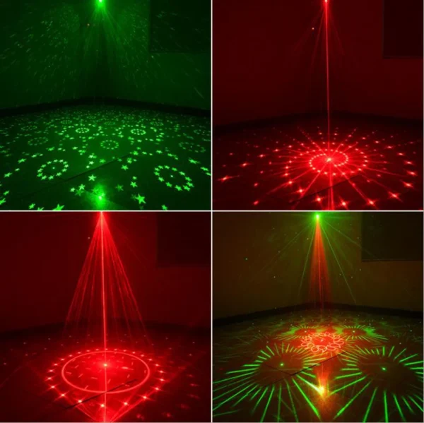 Projektionslampa DJ Disco Laser Light för födelsedag Julklapp - Image 3