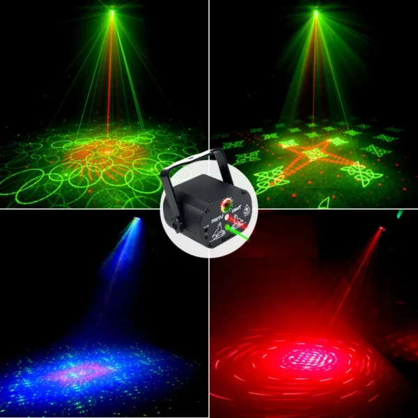 Projektionslampa DJ Disco Laser Light för födelsedag Julklapp - Image 4