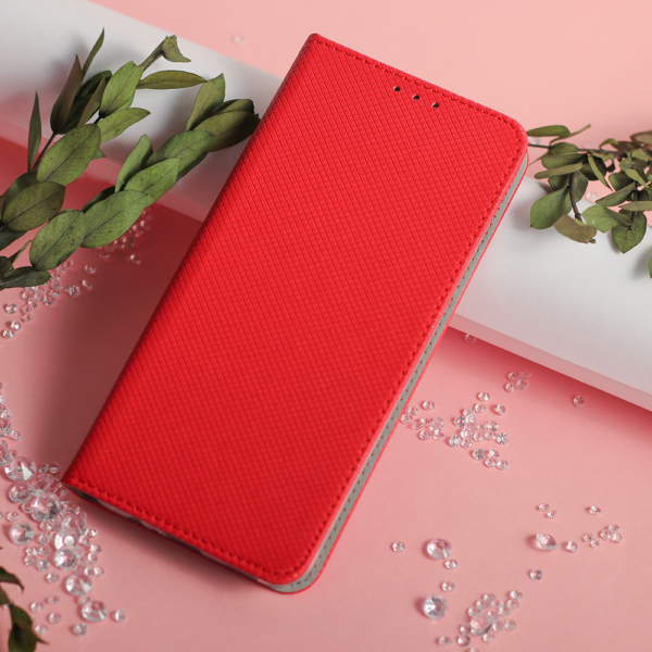 Smart magnetfodral för Xiaomi 12T / 12T Pro röd - Image 6