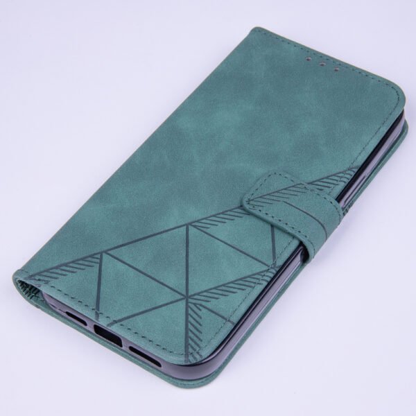 Smart Trendigt Porto fodral för iPhone 14 pro max 6,7" grön - Image 5