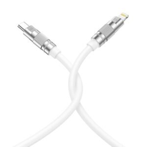 XO-kabel   USB-C - Lightning 1,2m 27W vit