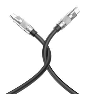 XO-kabel   USB-C - USB-C 1,2m 60W svart