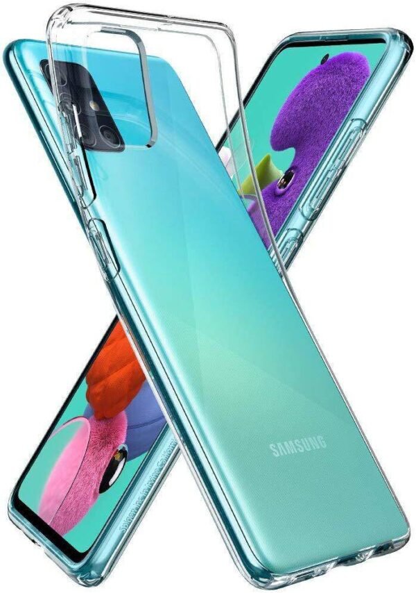 Tunt fodral 1 mm för Samsung Galaxy A51 transparent